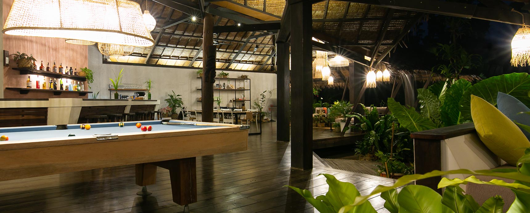 Living area interior detail — Kawayan Villa Siargao, Cloud 9 Siargao