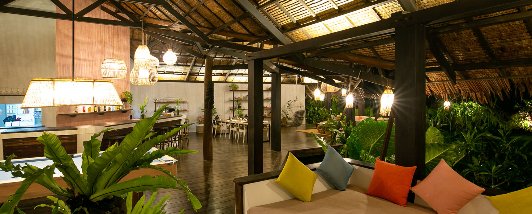 Grand living room exterior — Kawayan Villa Siargao, Siargao Island