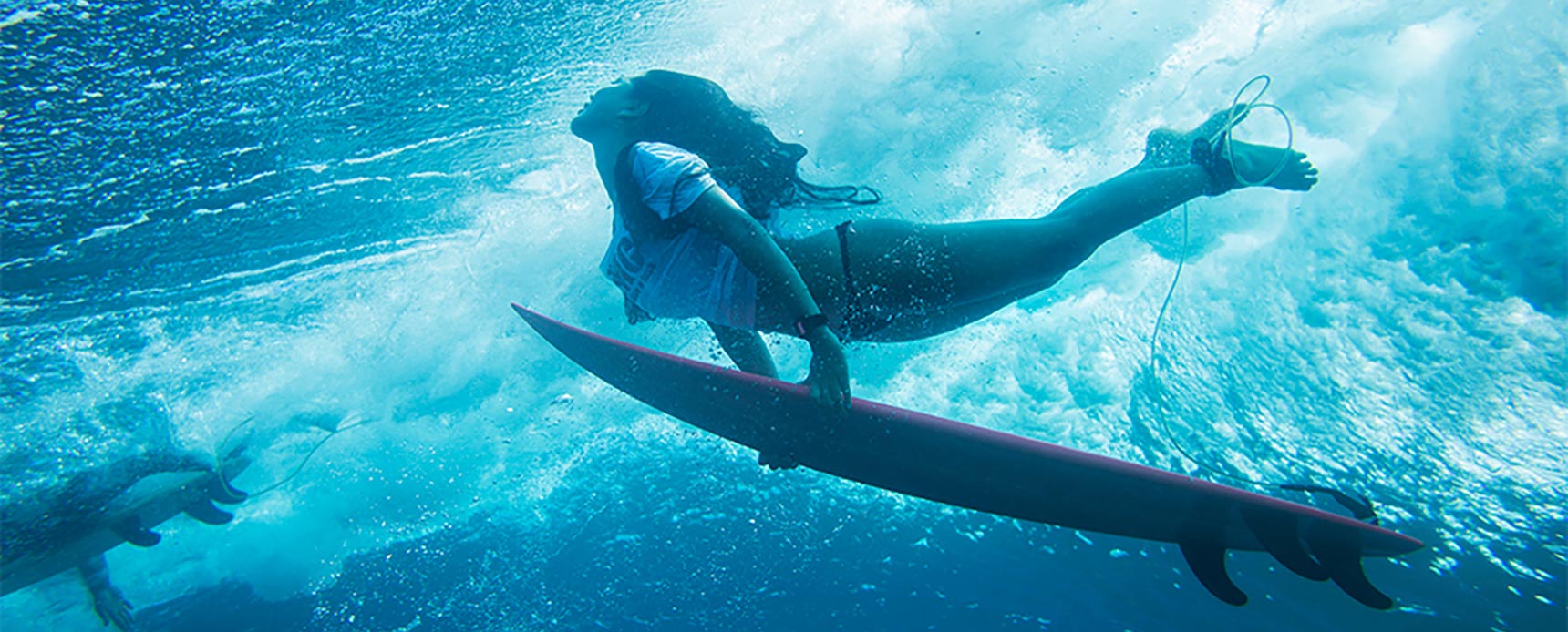 Surfing Cloud 9, Siargao Island — right-hand reef break directly in front of Kawayan Villa Siargao