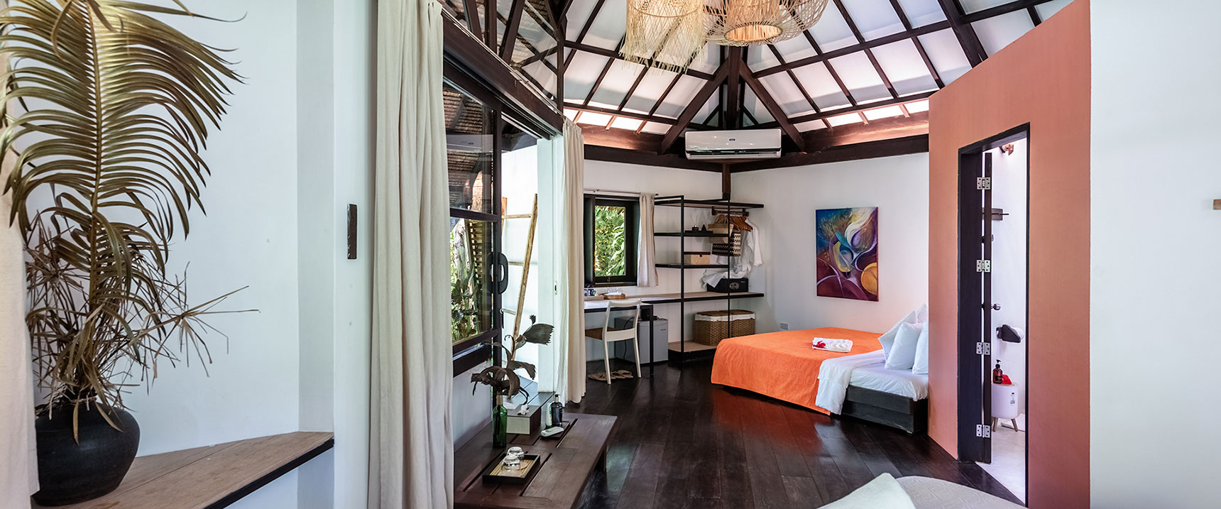 Luxury bedroom detail — Kawayan Villa Siargao, Siargao Island
