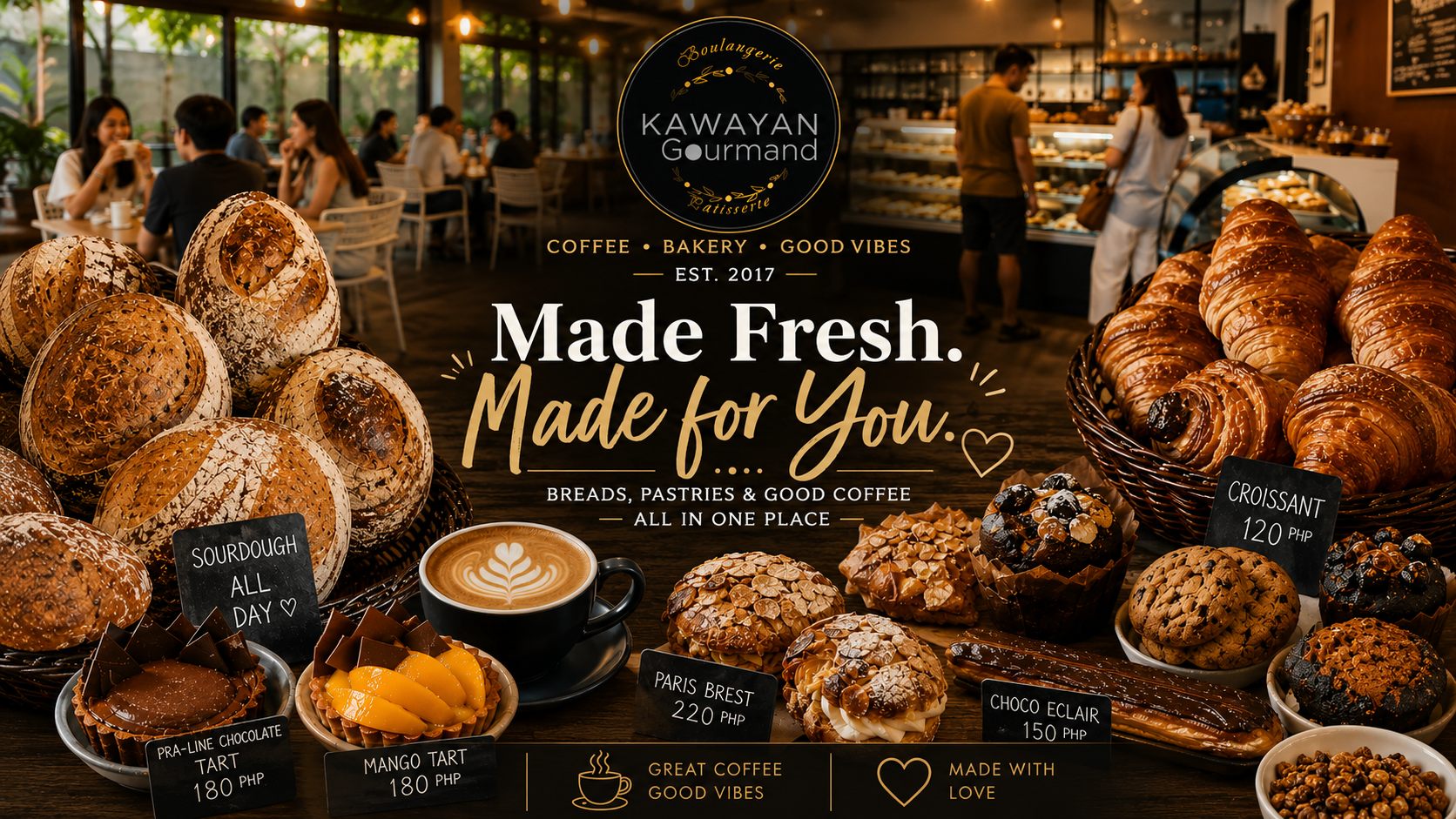 Best coffee shops and bakeries in Siargao — Kawayan Gourmand