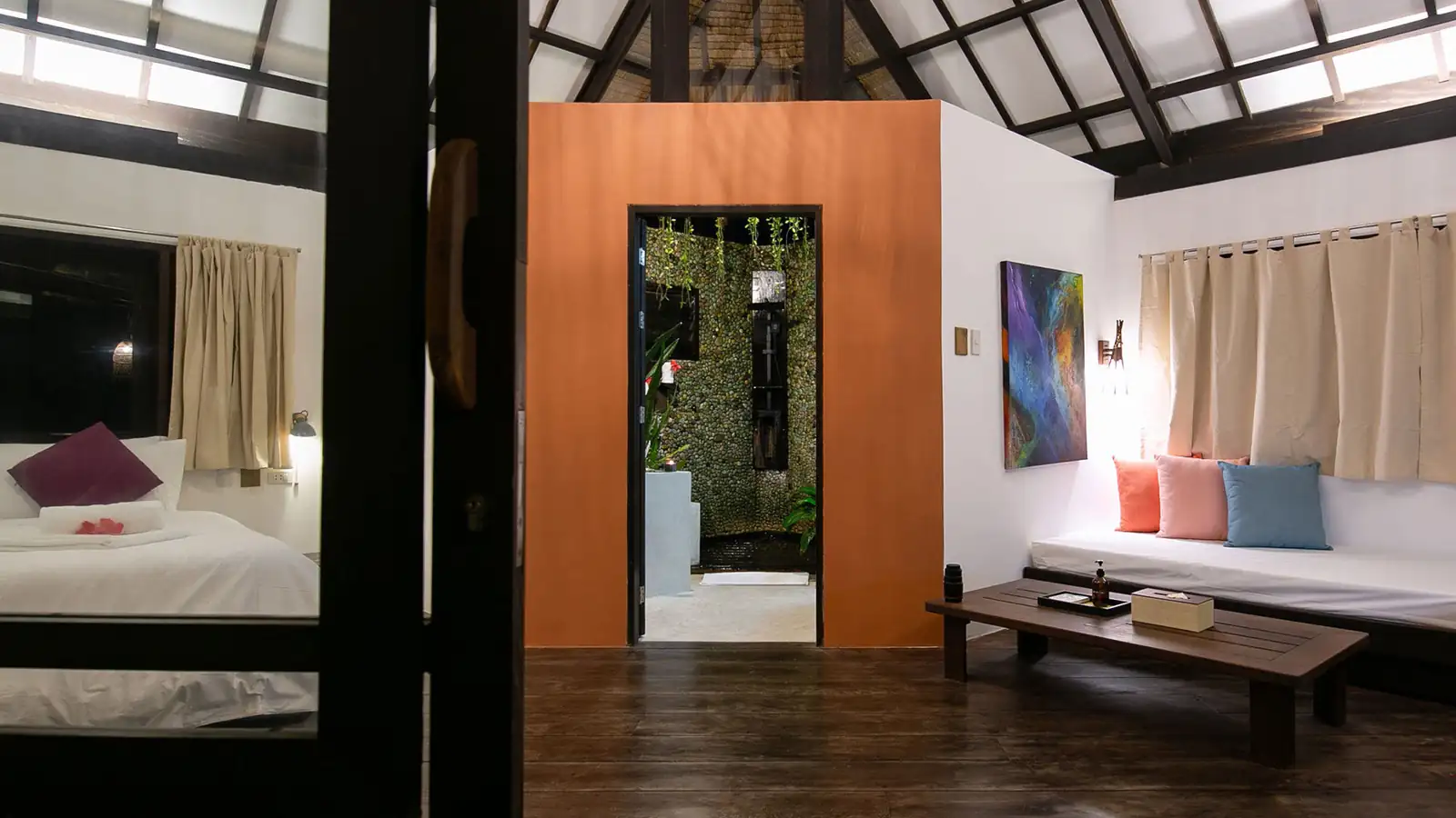 Master bedroom interior — Kawayan Villa Siargao private villa, Siargao Island